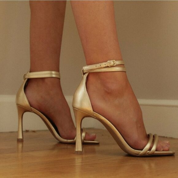 ALDO HIGH HEEL OPEN TOE WOMEN STILETTO SANDAL - Picture 1 of 15